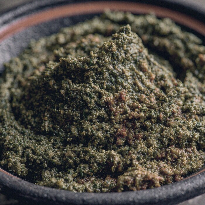 Genoese pesto.